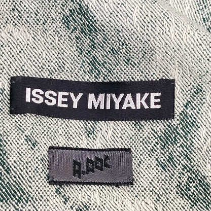 ISSEY MIYAKE MEN イッセイミヤケメン ME73FF106 07AW グリーン A-POC ジャガードデニムパンツ ボトムス