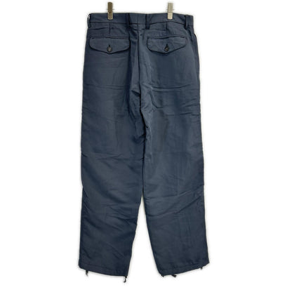 ISSEY MIYAKE MEN イッセイミヤケメン ME01-FF628 00SS グレー ナイロン パラシュート サイドジップワイドパンツ ボトムス