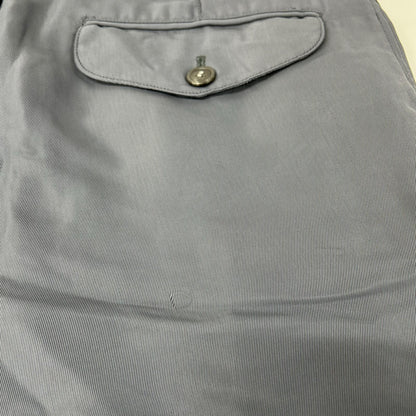 ISSEY MIYAKE MEN イッセイミヤケメン ME01-FF628 00SS グレー ナイロン パラシュート サイドジップワイドパンツ ボトムス