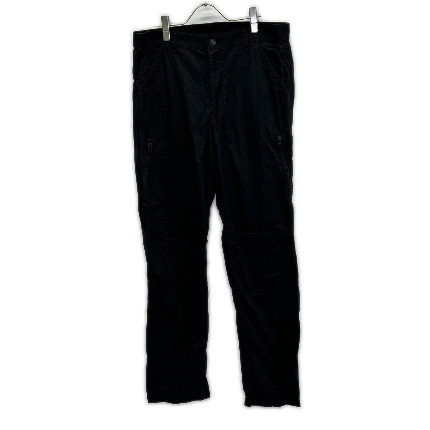 ISSEY MIYAKE MEN イッセイミヤケメン ME91FF164 09SS ブラック パラシュート サイドジップパンツ ボトムス