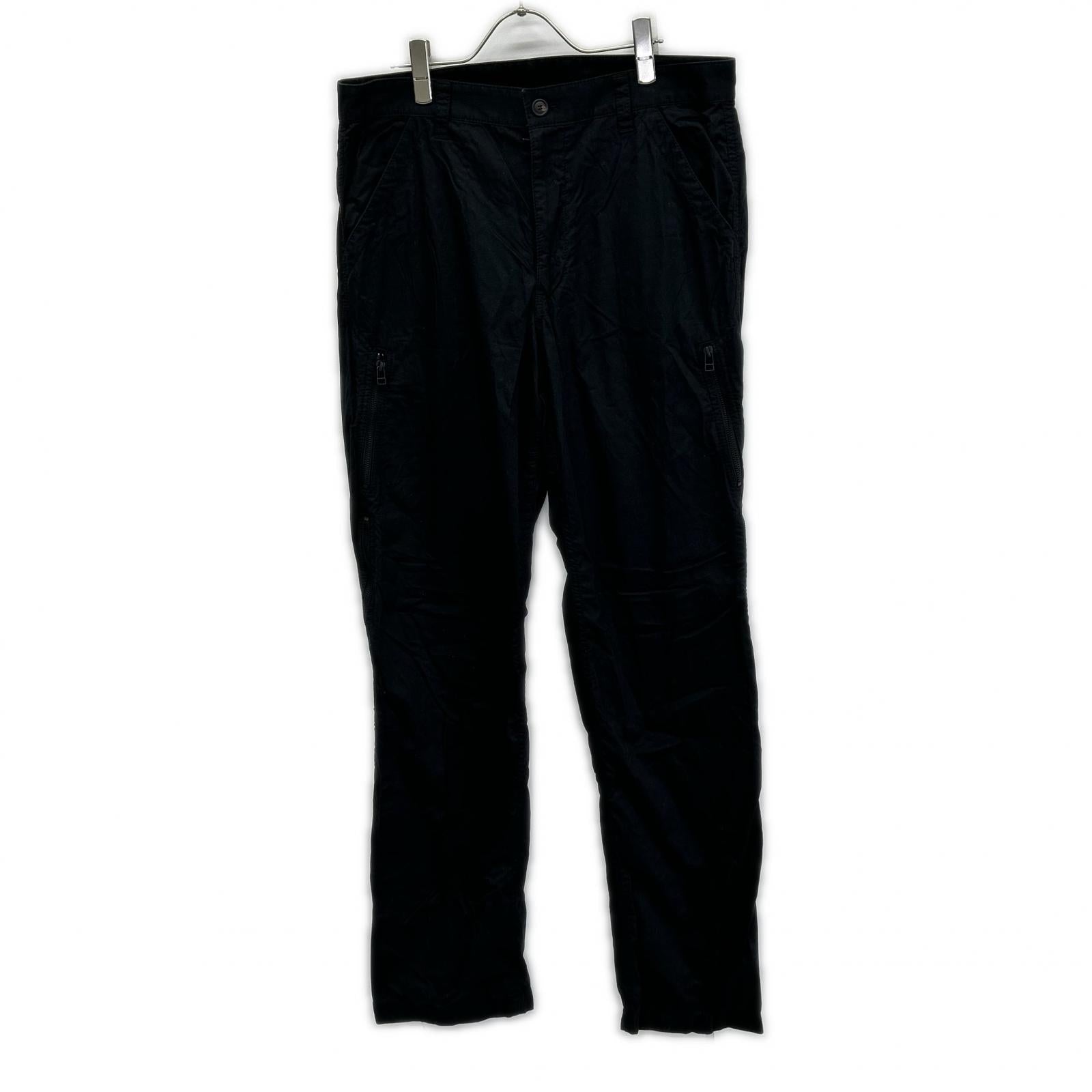 ISSEY MIYAKE MEN イッセイミヤケメン ME91FF164 09SS ブラック パラシュート サイドジップパンツ ボトムス