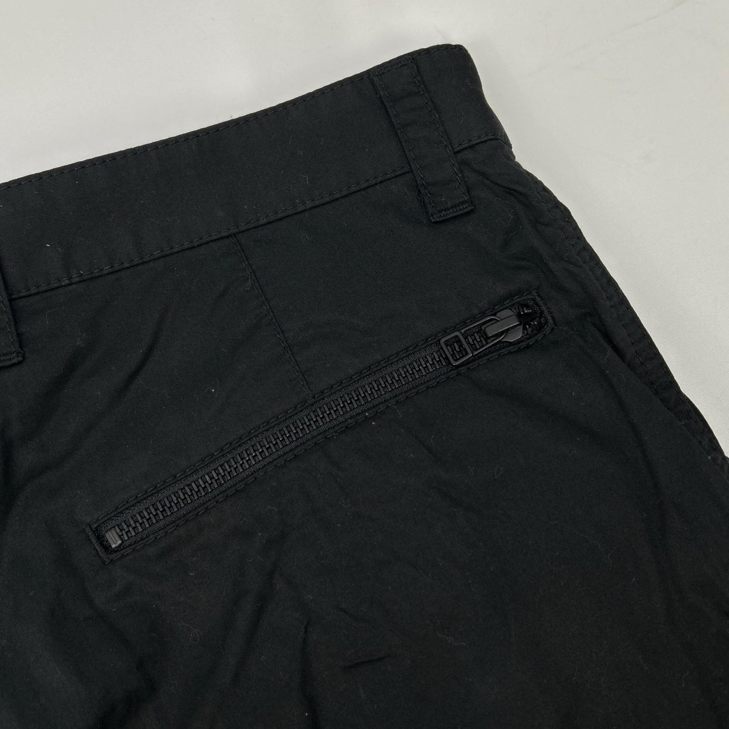 ISSEY MIYAKE MEN イッセイミヤケメン ME91FF164 09SS ブラック パラシュート サイドジップパンツ ボトムス