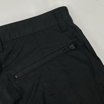 ISSEY MIYAKE MEN イッセイミヤケメン ME91FF164 09SS ブラック パラシュート サイドジップパンツ ボトムス
