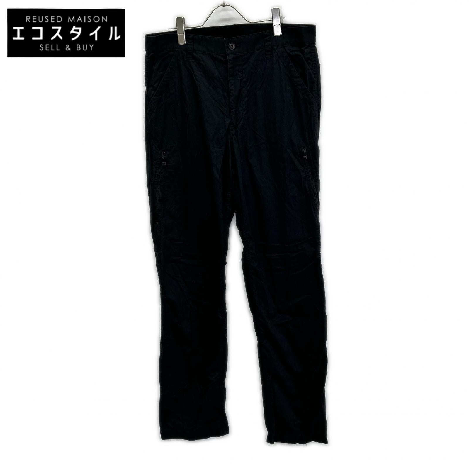 ISSEY MIYAKE MEN イッセイミヤケメン ME91FF164 09SS ブラック パラシュート サイドジップパンツ ボトムス
