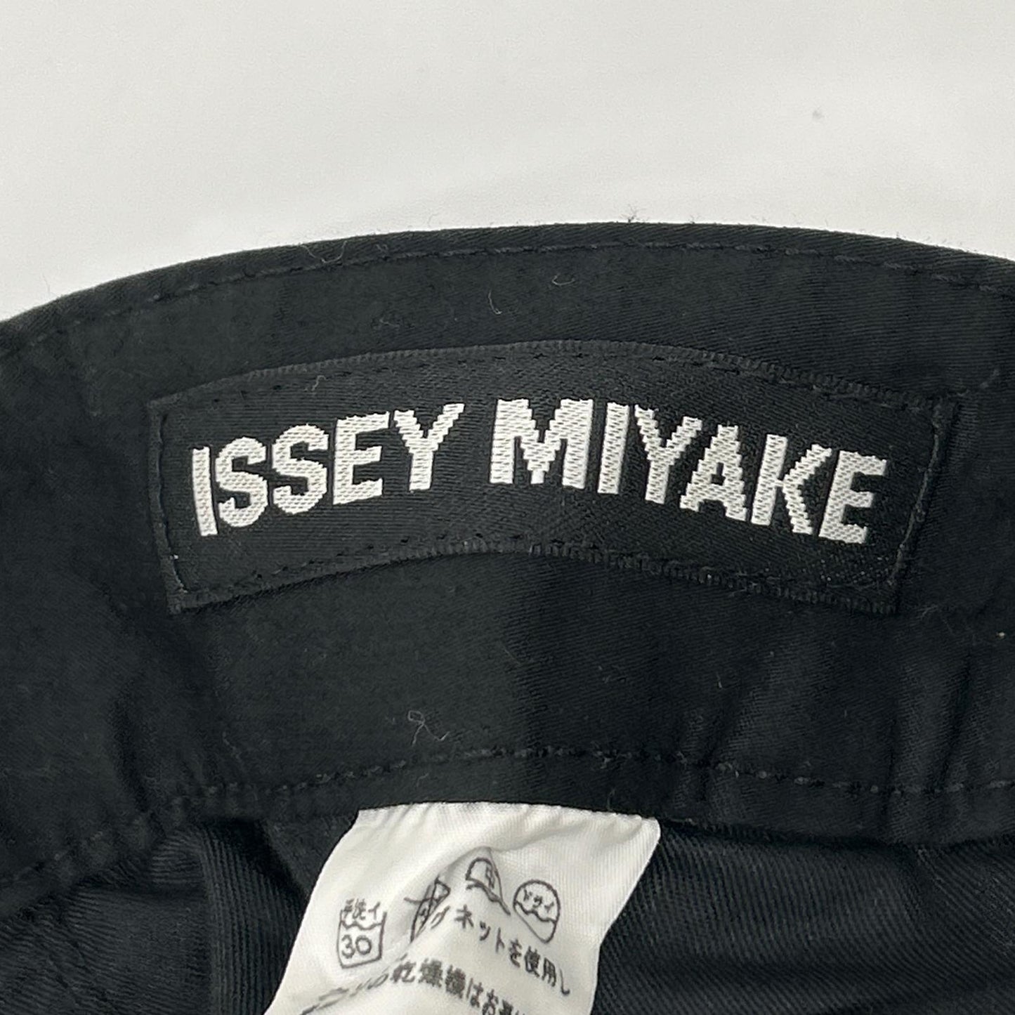 ISSEY MIYAKE MEN イッセイミヤケメン ME91FF164 09SS ブラック パラシュート サイドジップパンツ ボトムス