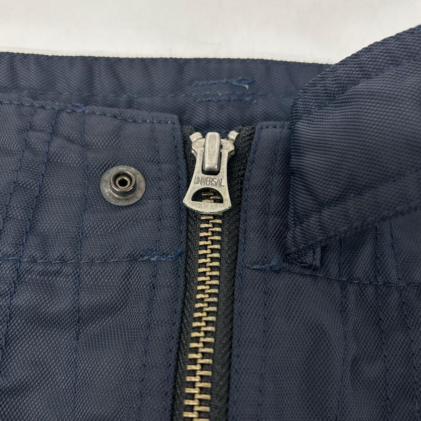 ISSEY MIYAKE MEN イッセイミヤケメン ME43FF010 04AW ネイビー ナイロン パラシュート マルチジップパンツ ボトムス