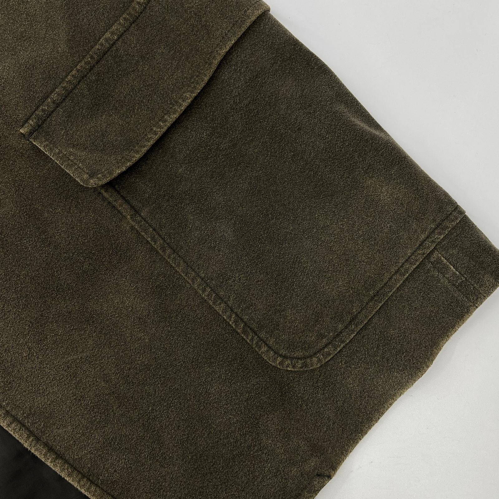 ISSEY MIYAKE MEN イッセイミヤケメン ME23FD100 02AW カーキ スエード テーラードジャケット ジャケット