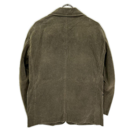 ISSEY MIYAKE MEN イッセイミヤケメン ME23FD100 02AW カーキ スエード テーラードジャケット ジャケット
