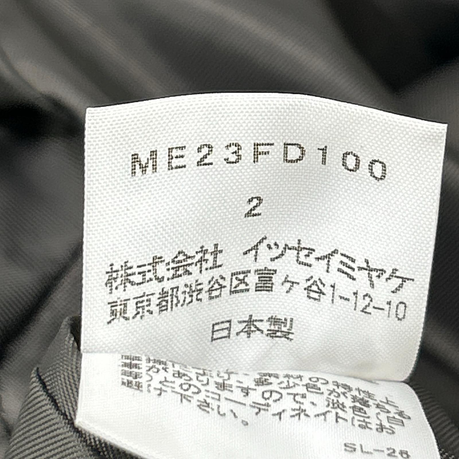ISSEY MIYAKE MEN イッセイミヤケメン ME23FD100 02AW カーキ スエード テーラードジャケット ジャケット