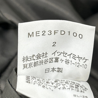 ISSEY MIYAKE MEN イッセイミヤケメン ME23FD100 02AW カーキ スエード テーラードジャケット ジャケット