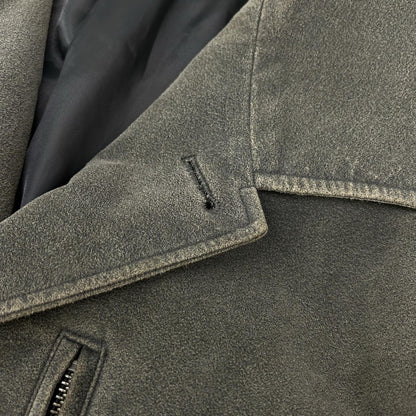 ISSEY MIYAKE MEN イッセイミヤケメン ME23FD100 02AW カーキ スエード テーラードジャケット ジャケット