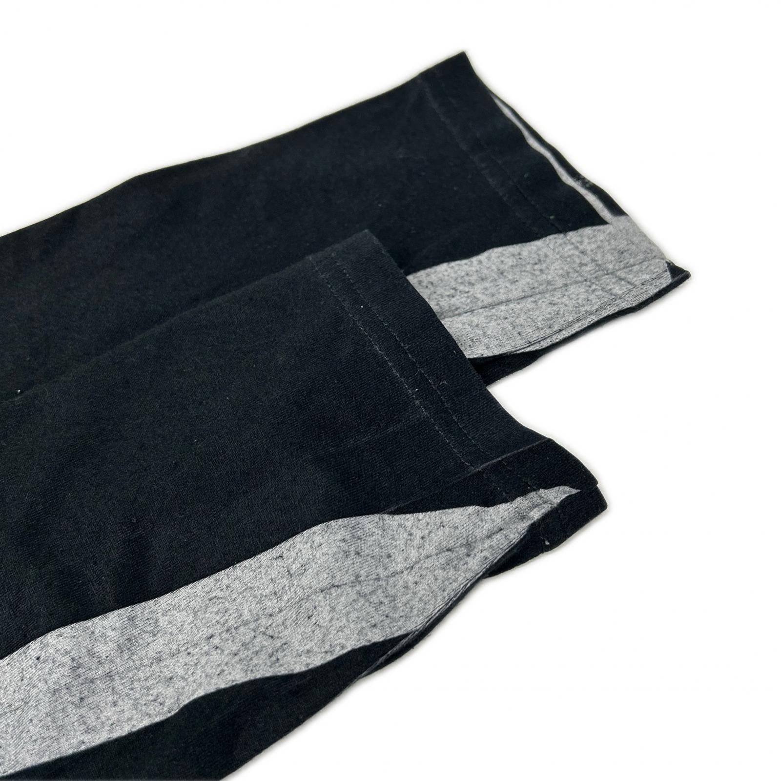 ISSEY MIYAKE MEN イッセイミヤケメン ME93JK413 09AW ブラック ワイドストライプ ロングスリーブカットソー トップス