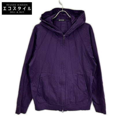 ISSEY MIYAKE MEN イッセイミヤケメン ME93JL430 09AW パープル フーデッドジップアップジャケット パーカ ジャケット