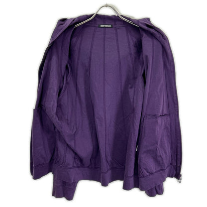 ISSEY MIYAKE MEN イッセイミヤケメン ME93JL430 09AW パープル フーデッドジップアップジャケット パーカ ジャケット