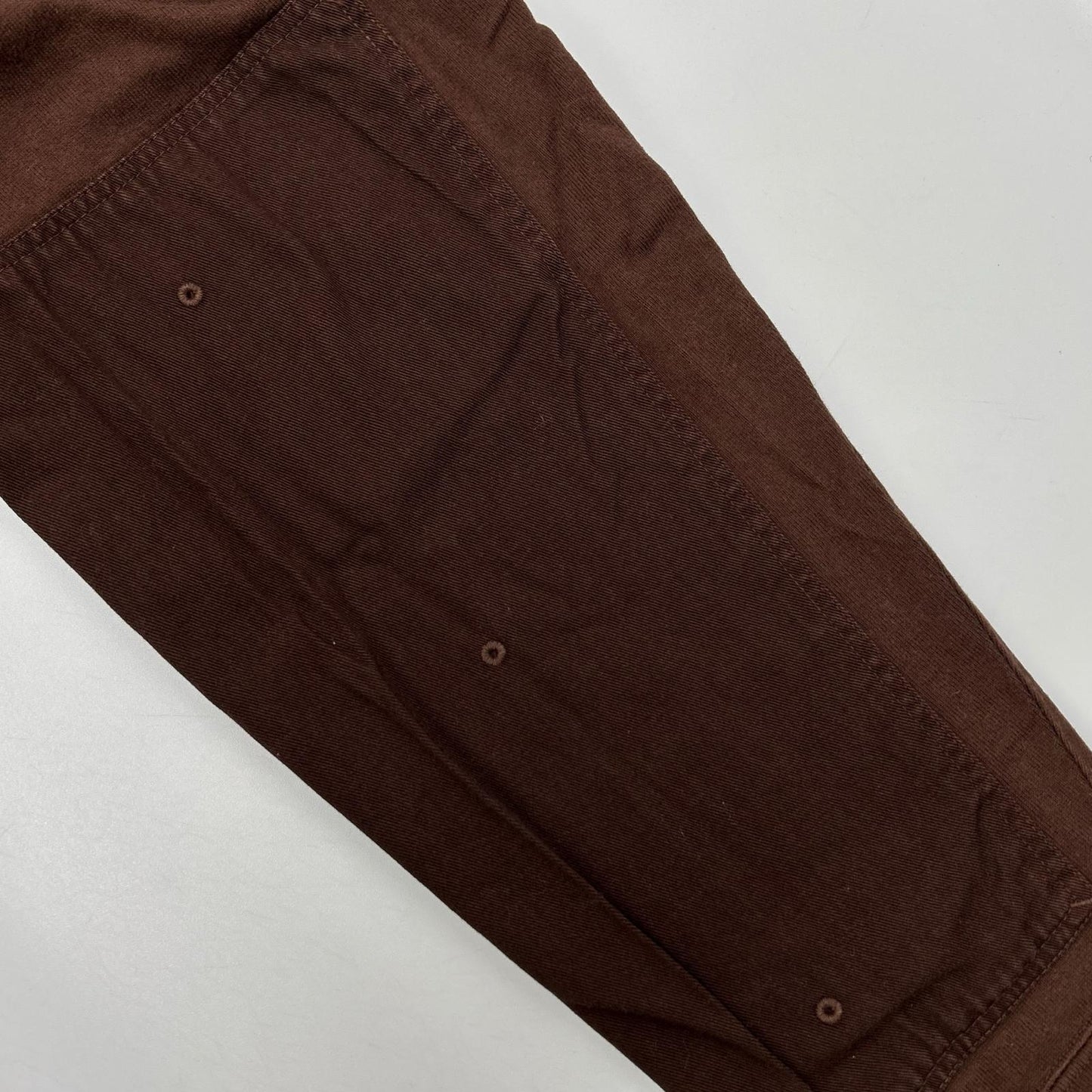 ISSEY MIYAKE MEN イッセイミヤケメン ME21JK212 12SS ブラウン デニム切替ロングスリーブカットソー トップス