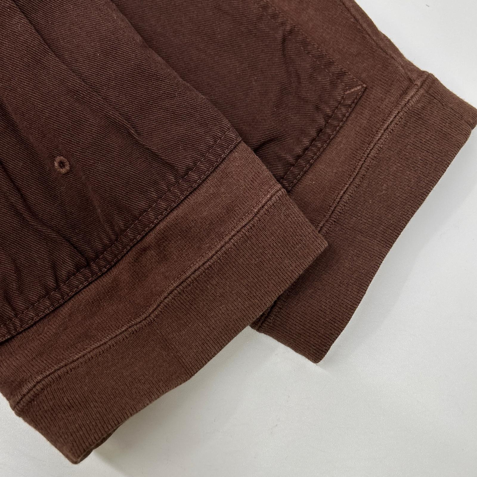 ISSEY MIYAKE MEN イッセイミヤケメン ME21JK212 12SS ブラウン デニム切替ロングスリーブカットソー トップス