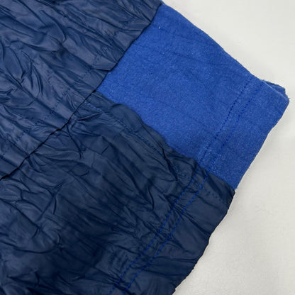 ISSEY MIYAKE MEN イッセイミヤケメン ME11JK018 ブルー ナイロンパッチワーク Tシャツ トップス