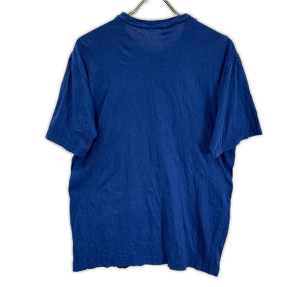 ISSEY MIYAKE MEN イッセイミヤケメン ME11JK018 ブルー ナイロンパッチワーク Tシャツ トップス