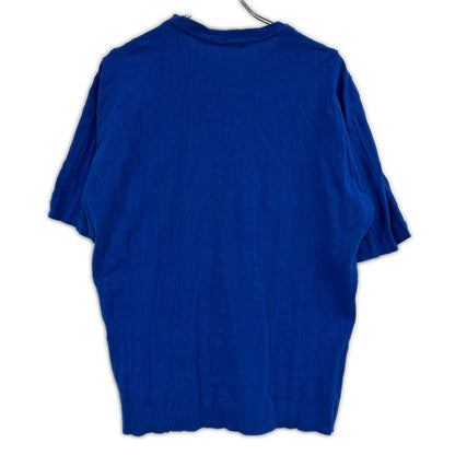 ISSEY MIYAKE MEN イッセイミヤケメン ME61JK109 16SS ブルー ナイロン切替 ワンポケットTシャツ トップス
