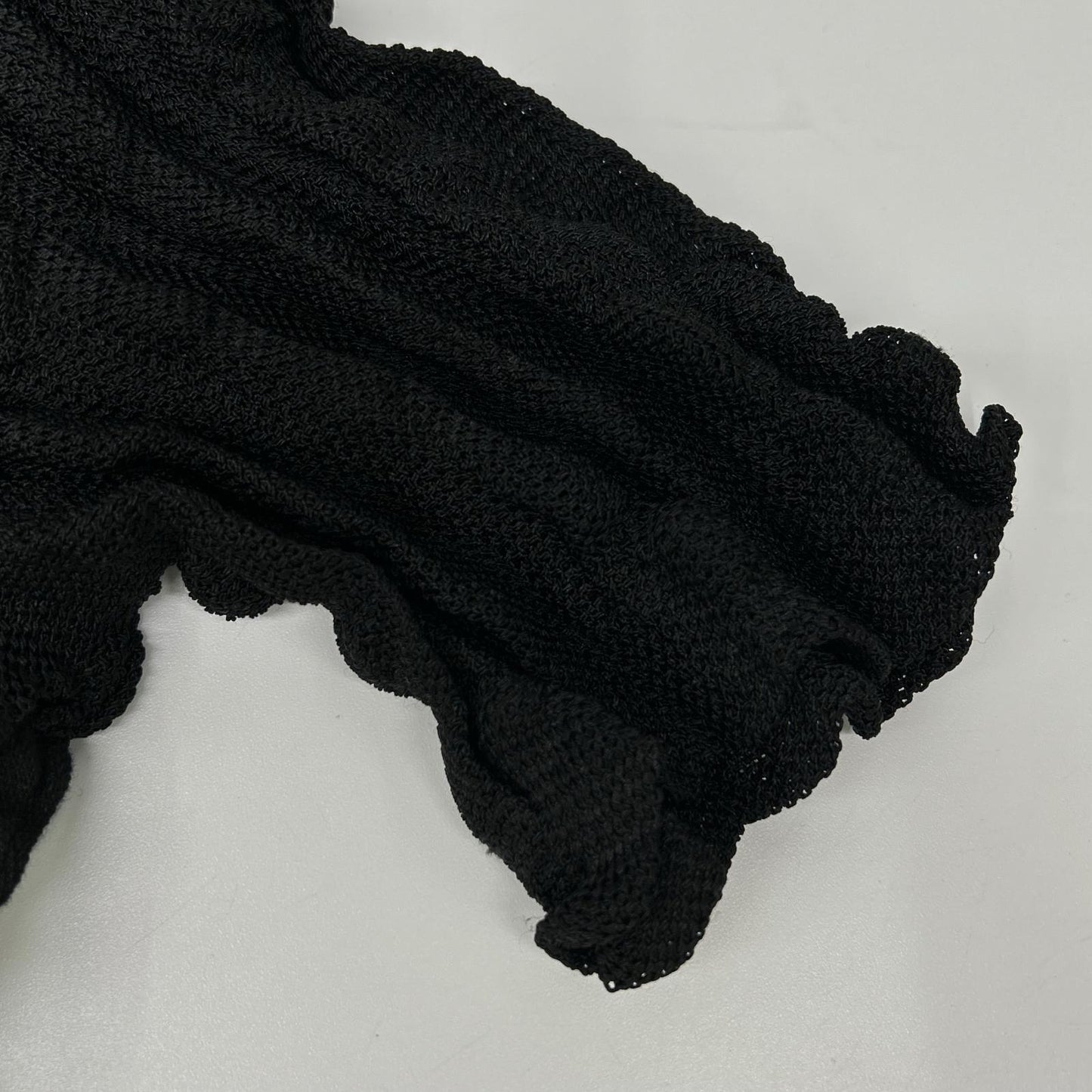 ISSEY MIYAKE MEN イッセイミヤケメン ME61JK075 16SS ブラック メッシュ切替 Tシャツ トップス