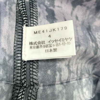 ISSEY MIYAKE MEN イッセイミヤケメン ME41JK179 14SS ブルー グラフィックストレッチTシャツ トップス