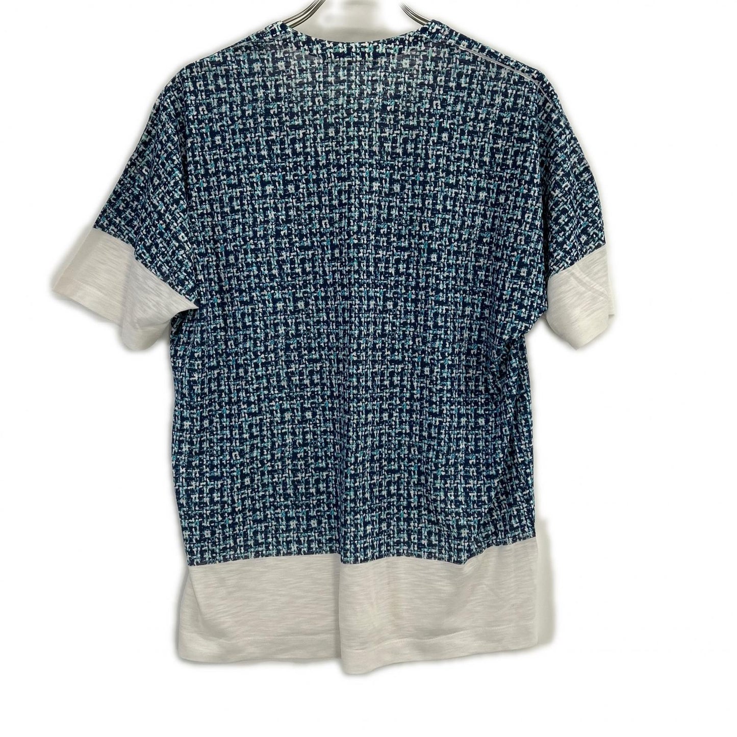ISSEY MIYAKE MEN イッセイミヤケメン ME31JK183 13SS ライトブルー 総柄Tシャツ トップス