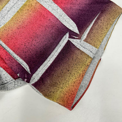 ISSEY MIYAKE MEN イッセイミヤケメン ME23JK417 12AW マルチカラー 総柄プリントTシャツ トップス