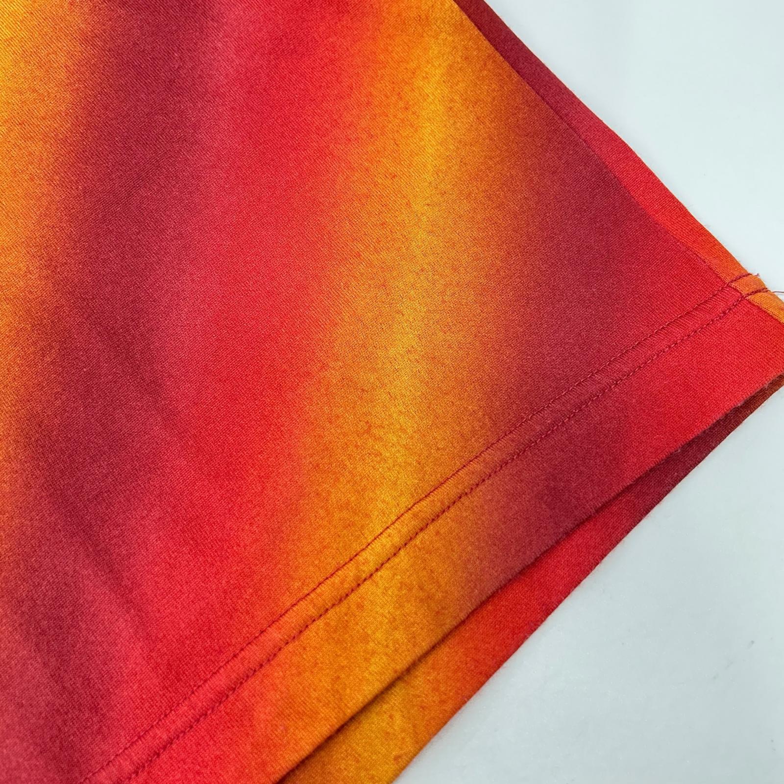 ISSEY MIYAKE MEN イッセイミヤケメン ME83JK422 レッド グラデーションTシャツ トップス