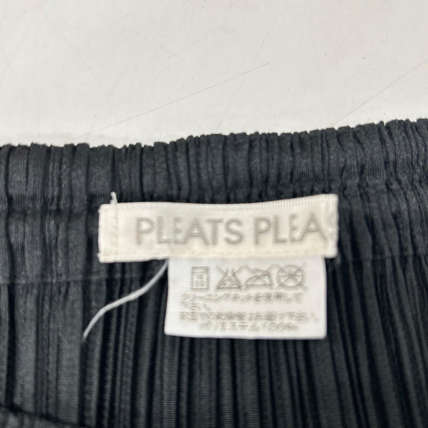PLEATS PLEASE プリーツプリーズ PP05-JG001 ブラック プリーツストレートロングスカート スカート