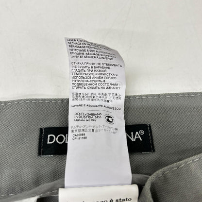 DOLCE&GABBANA ドルチェアンドガッバーナ GZP0LT/G8G13 モスグリーン ペイント加工デニムパンツ ボトムス