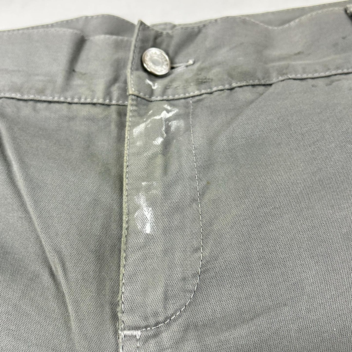 DOLCE&GABBANA ドルチェアンドガッバーナ GZP0LT/G8G13 モスグリーン ペイント加工デニムパンツ ボトムス