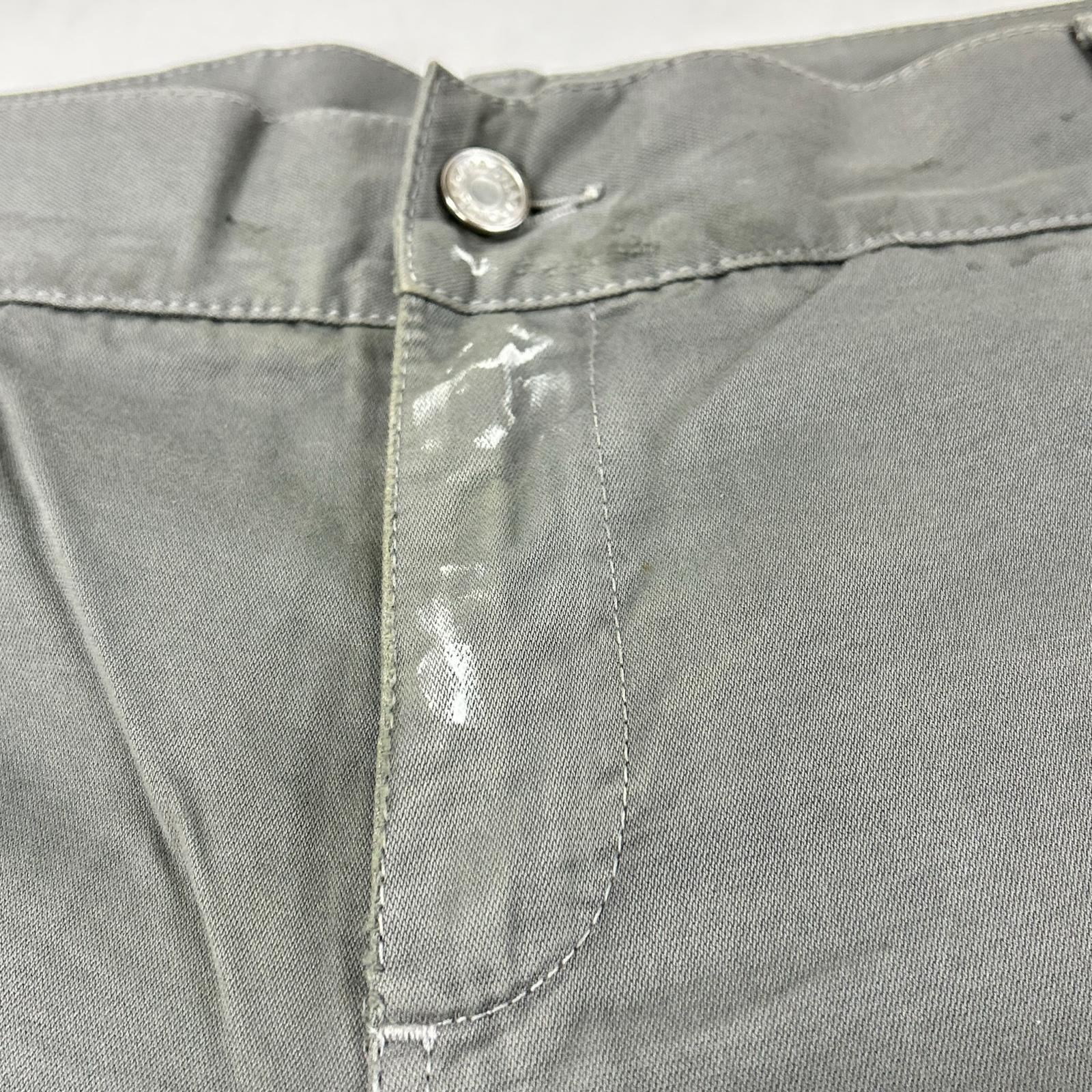 DOLCE&GABBANA ドルチェアンドガッバーナ GZP0LT/G8G13 モスグリーン ペイント加工デニムパンツ ボトムス