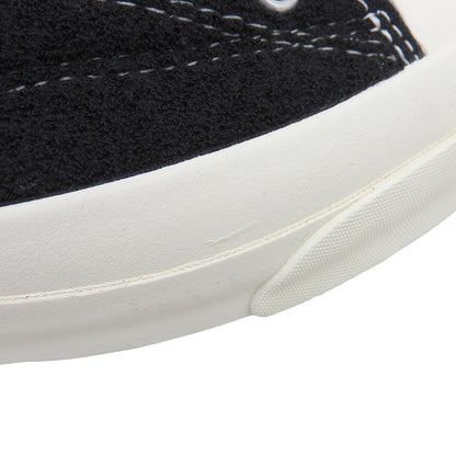 converse コンバース 新品同様 パイル地 ローカットスニーカー シューズ メンズ ブラック 26.5cm 1SD793 シューズ