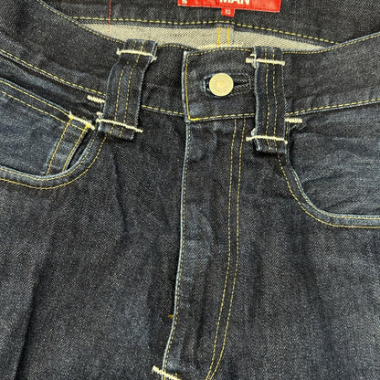 JUNYA WATANABE MAN ジュンヤワタナベマン 【×Levi's】WJ-P221 22AW インディゴ 綿デニム Wネームパンツ ボトムス
