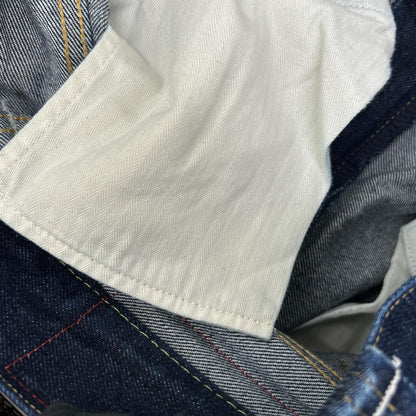 JUNYA WATANABE MAN ジュンヤワタナベマン 【×Levi's】WJ-P221 22AW インディゴ 綿デニム Wネームパンツ ボトムス