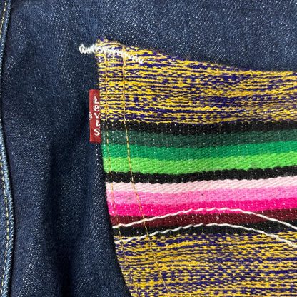 JUNYA WATANABE MAN ジュンヤワタナベマン 【×Levi's】WJ-P221 22AW インディゴ 綿デニム Wネームパンツ ボトムス
