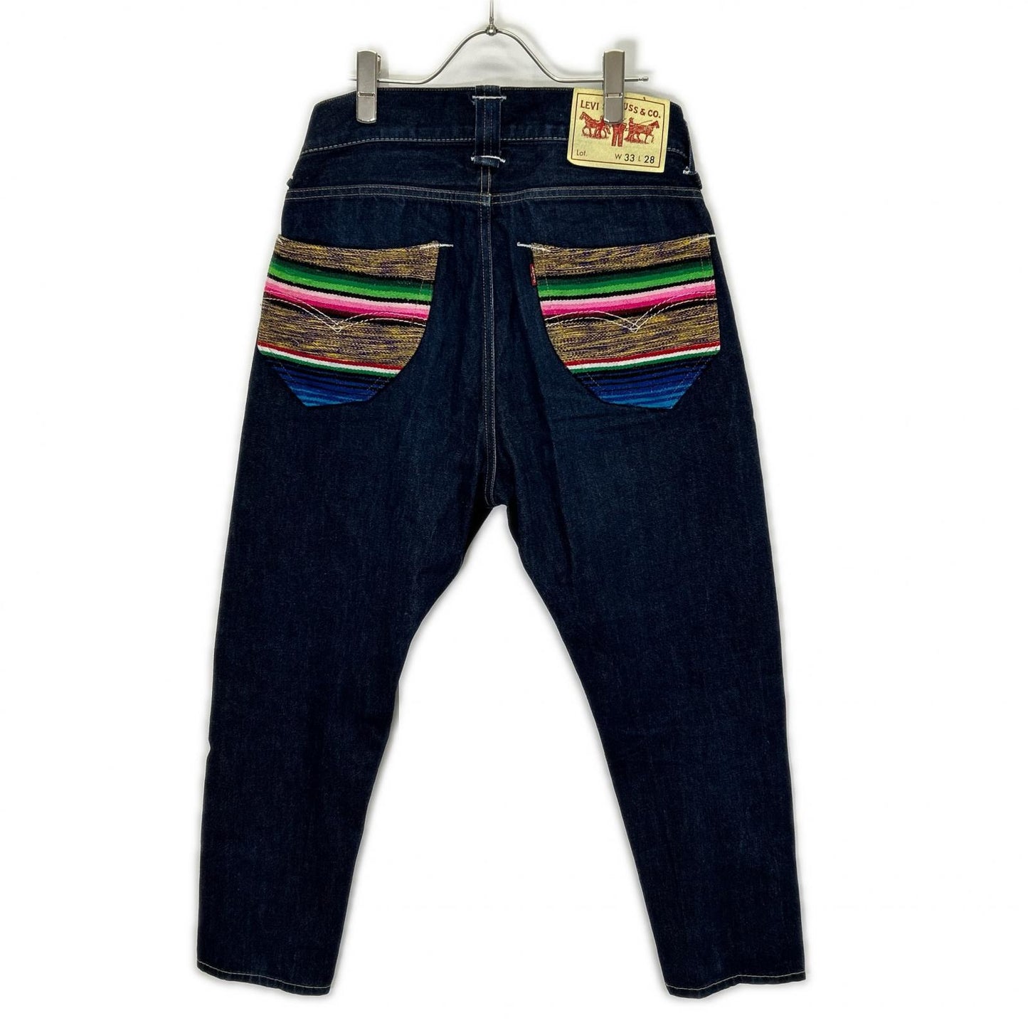 JUNYA WATANABE MAN ジュンヤワタナベマン 【×Levi's】WJ-P221 22AW インディゴ 綿デニム Wネームパンツ ボトムス