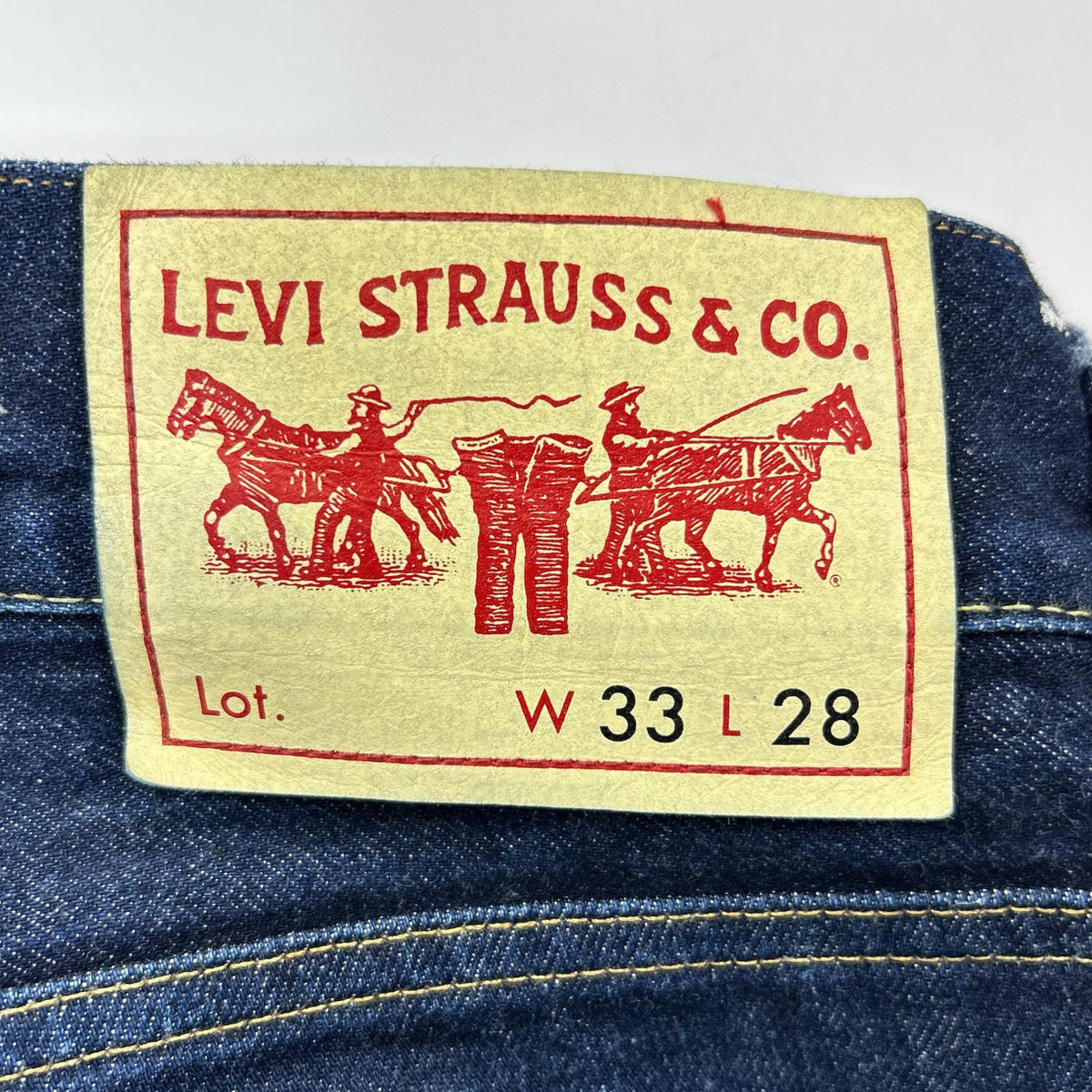 JUNYA WATANABE MAN ジュンヤワタナベマン 【×Levi's】WJ-P221 22AW インディゴ 綿デニム Wネームパンツ ボトムス