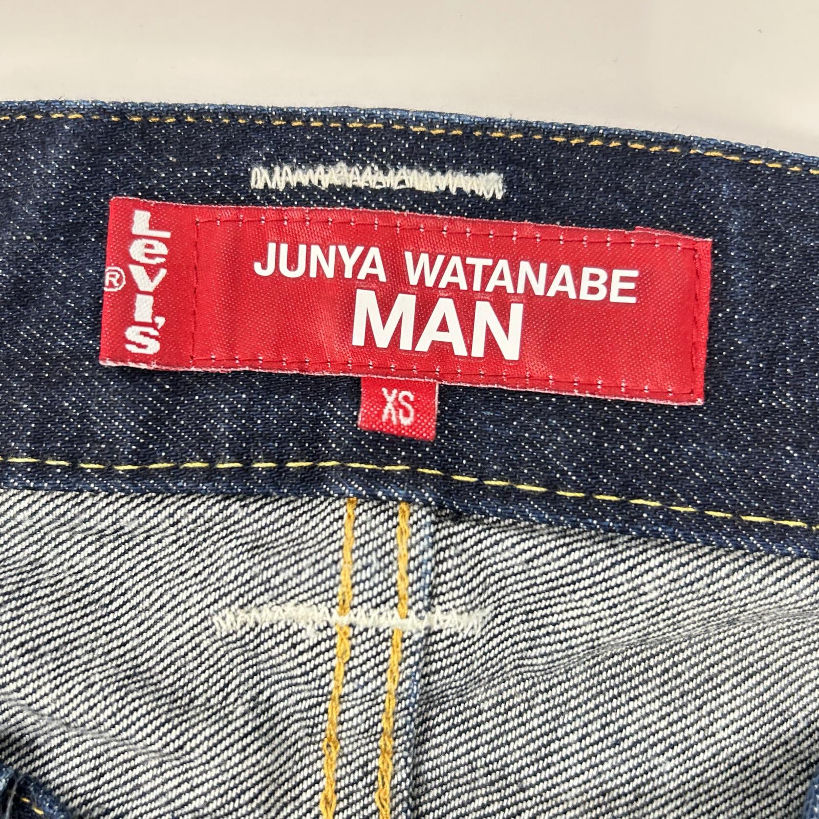 JUNYA WATANABE MAN ジュンヤワタナベマン 【×Levi's】WJ-P221 22AW インディゴ 綿デニム Wネームパンツ ボトムス