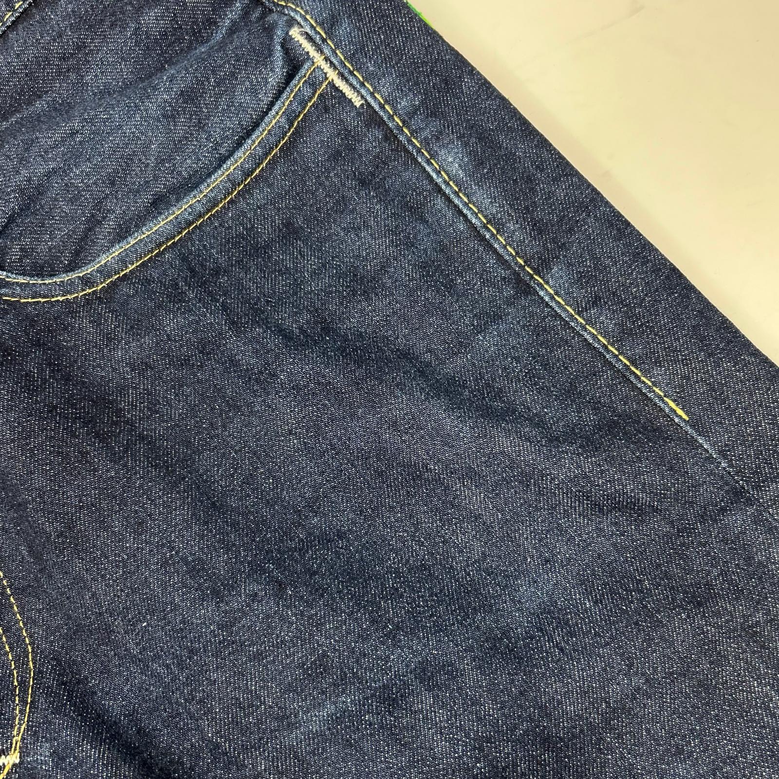 JUNYA WATANABE MAN ジュンヤワタナベマン 【×Levi's】WJ-P221 22AW インディゴ 綿デニム Wネームパンツ ボトムス