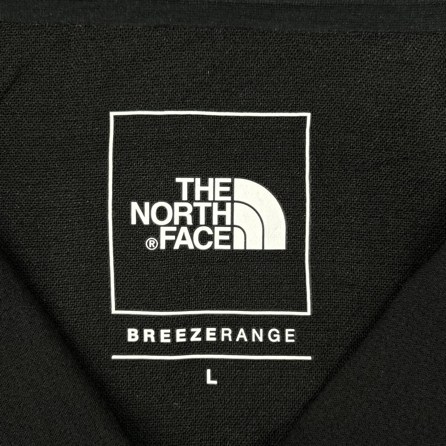 THE NORTH FACE ノースフェイス NT22660 ブラック BREEZERANGE トランクルショートスリーブジップポロシャツ トップス
