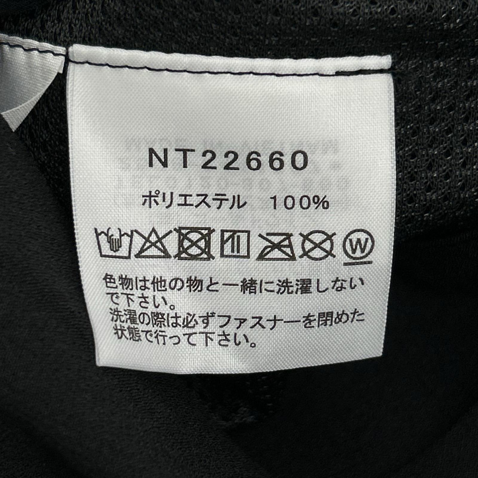 THE NORTH FACE ノースフェイス NT22660 ブラック BREEZERANGE トランクルショートスリーブジップポロシャツ トップス