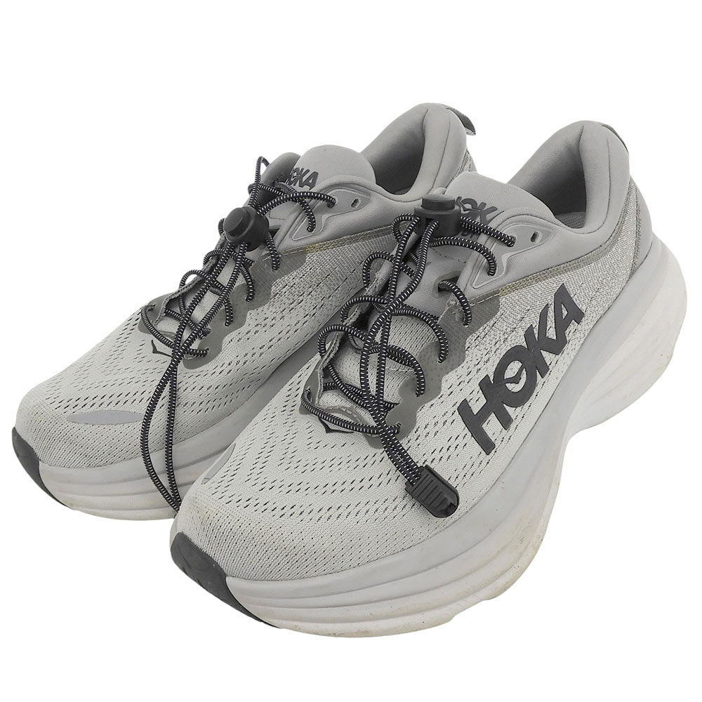 HOKAONEONE ホカオネオネ ボンダイ8 ローカット スニーカー シューズ メンズ グレー 25.5cm 1123202 シューズ