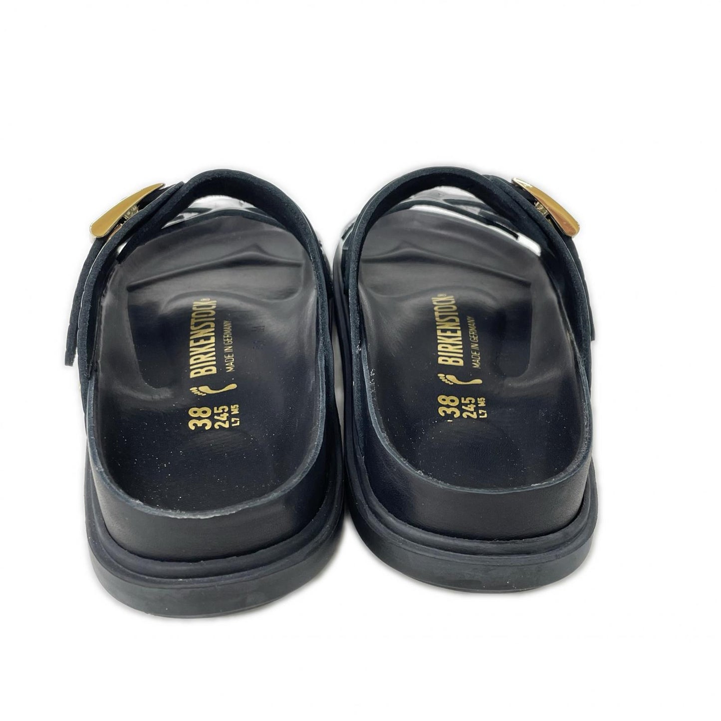 BIRKEN STOCK ビルケンシュトック 【美品】UNITEDARROWS別注 1028831 ST BARTHS クロコ型押しレザー サンダル シューズ