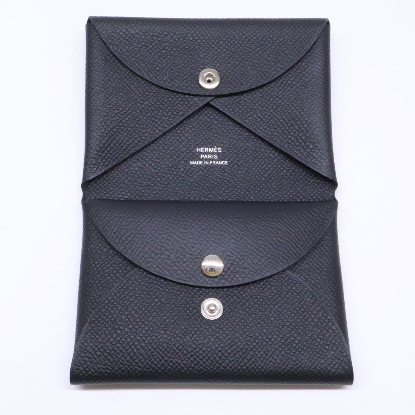 HERMES エルメス 【美品】W刻印 カルヴィ デュオ ヴォーエプソン カードケース