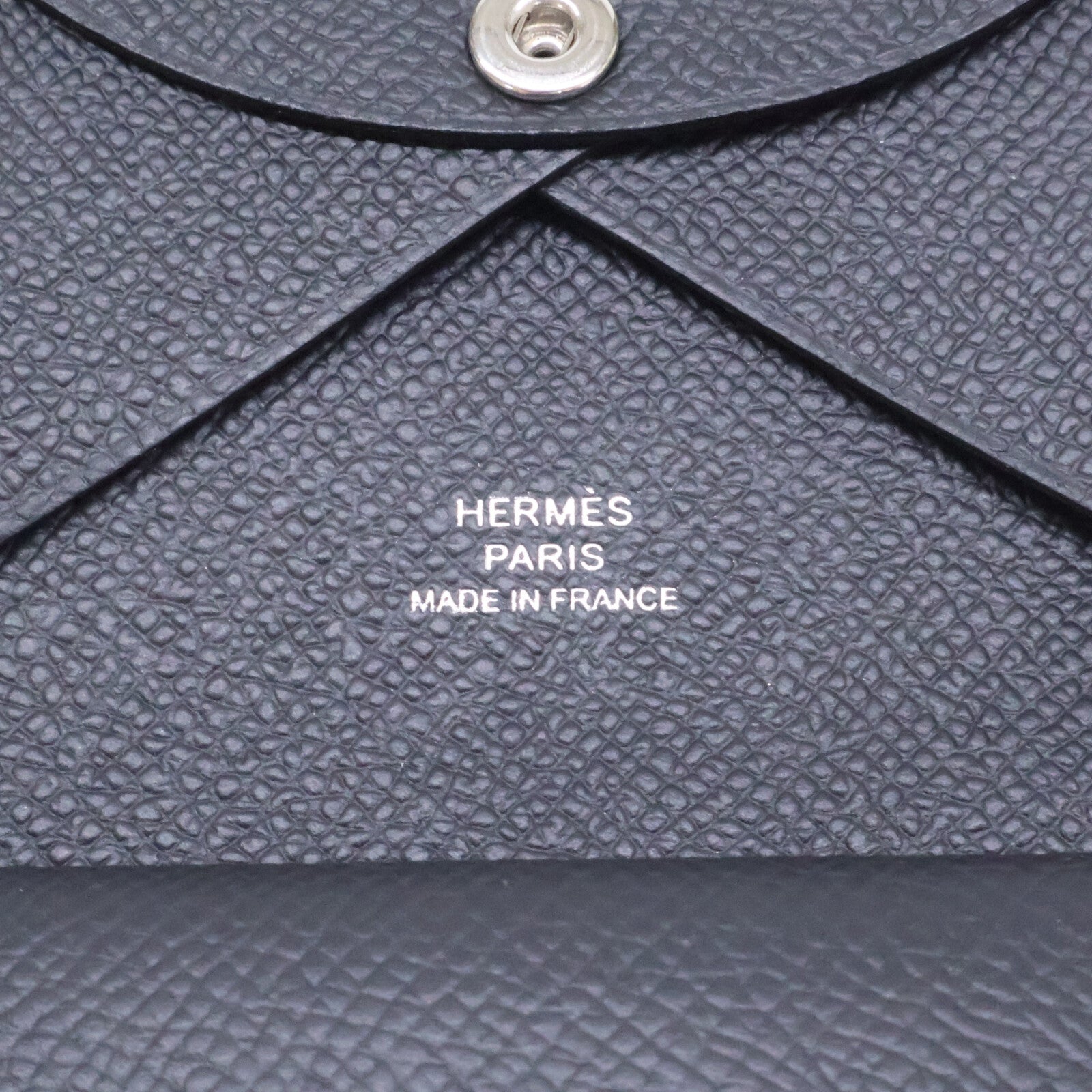 HERMES エルメス 【美品】W刻印 カルヴィ デュオ ヴォーエプソン カードケース