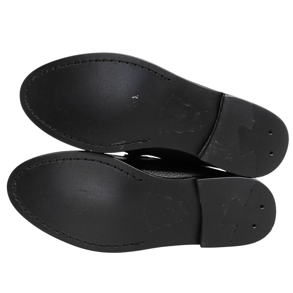 FLORSHEIM フローシャイム 新品同様 コンビレザー 別注コブラヴァンプ シューズ メンズ ブラック 6 D 11170 シューズ