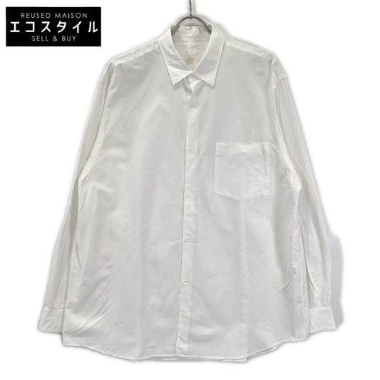 COMOLI コモリ 26SS D01-02001 ホワイト COMOLI SHIRTS/コモリシャツ トップス