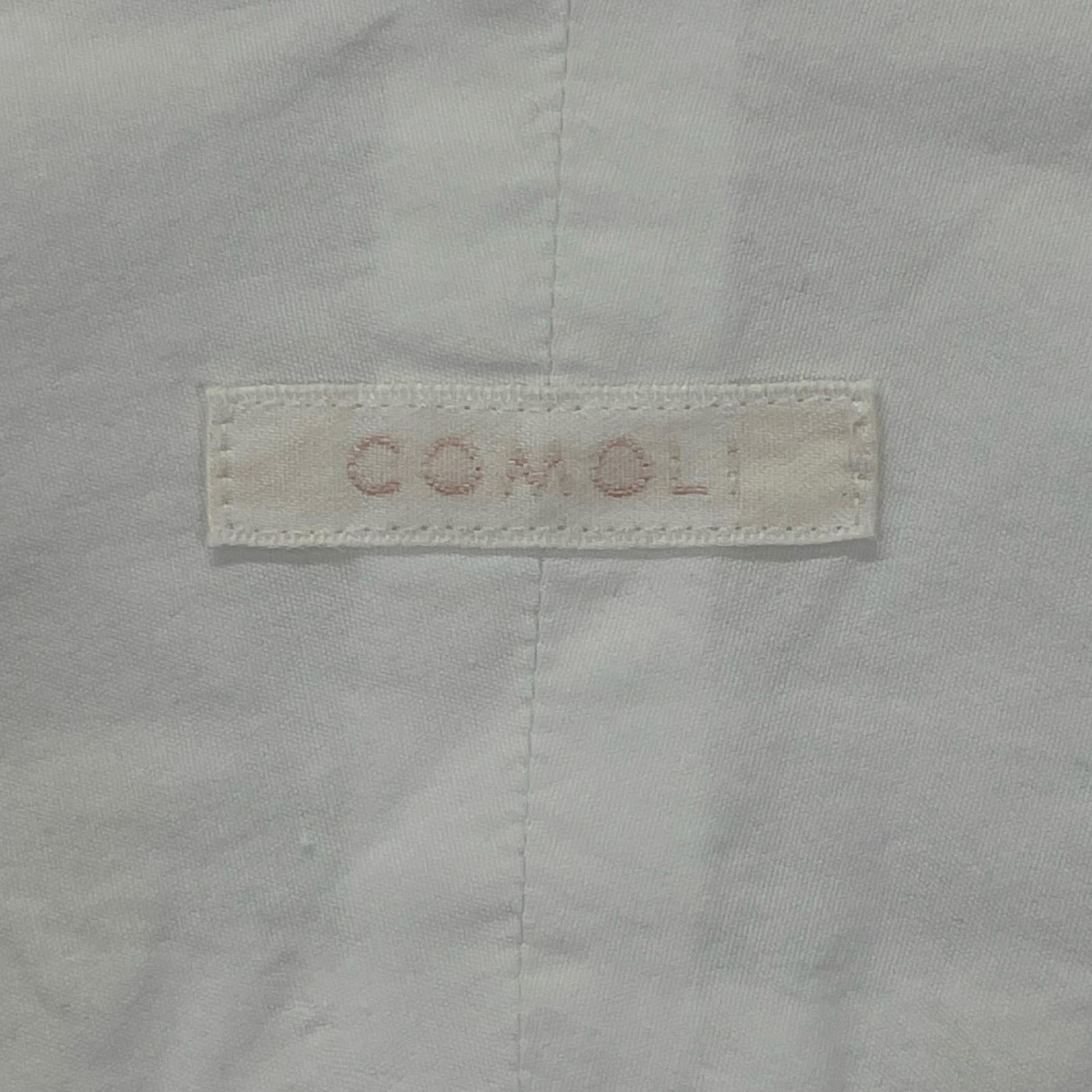 COMOLI コモリ 26SS D01-02001 ホワイト COMOLI SHIRTS/コモリシャツ トップス