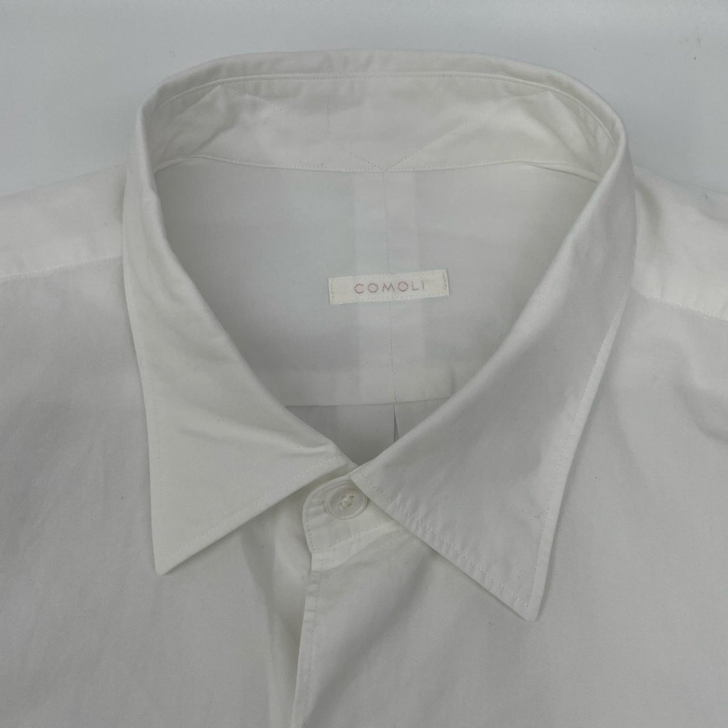 COMOLI コモリ 26SS D01-02001 ホワイト COMOLI SHIRTS/コモリシャツ トップス